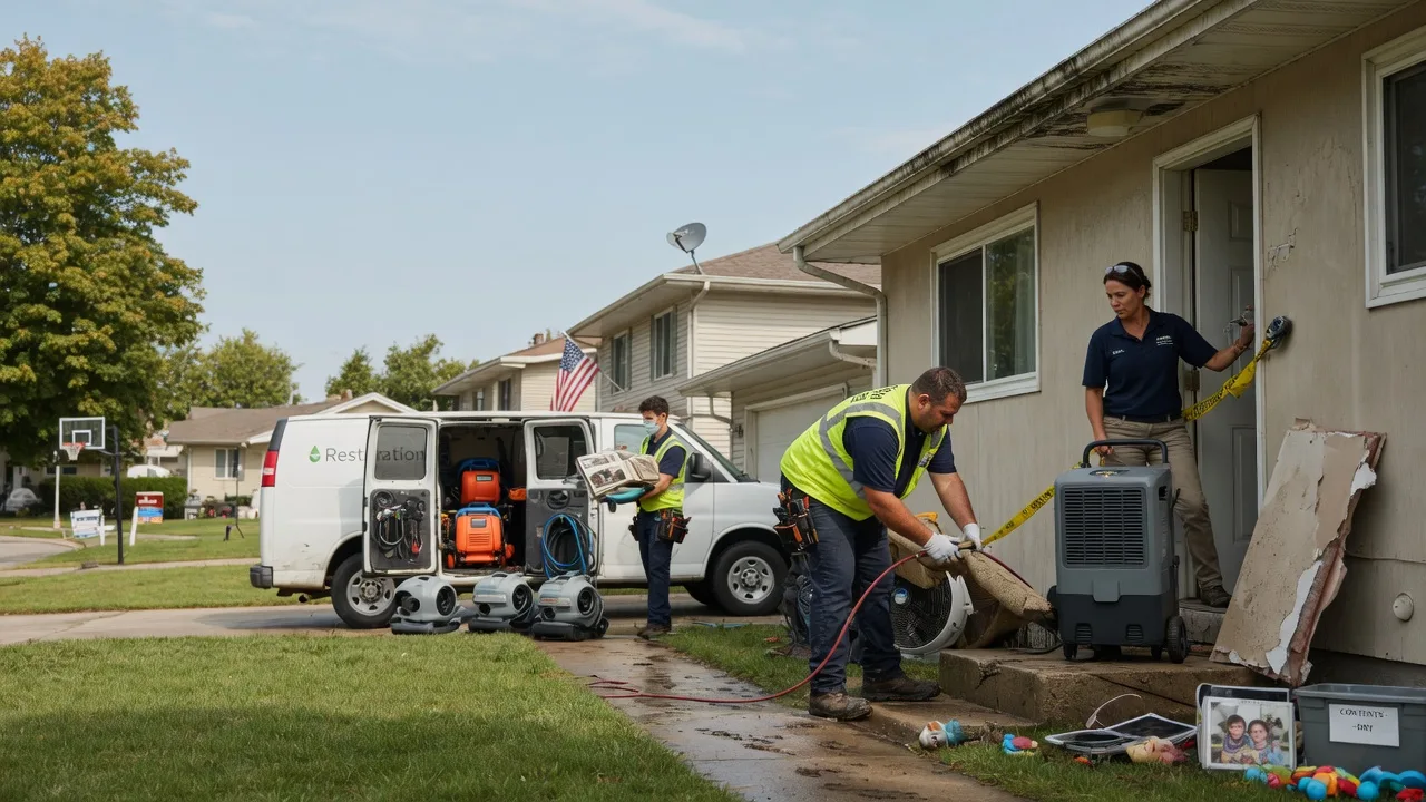 Water Damage Restoration in Franklinton, NC near me